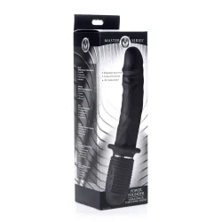 Master Series Gode vibrant avec percussions Power Pounder 17 x 4.5 cm